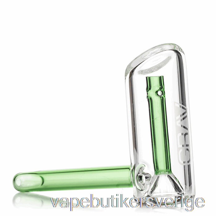 Vape Sverige Grav Mini Hammare Bubbler Grön Accent